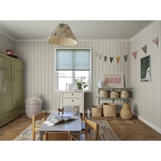 Kép 2/3 - Sandberg Hullámos zöld vlies tapéta Ben Garden Green 53 cm X 10 m