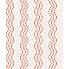 Kép 1/4 - Sandberg Hullámos piros vlies tapéta Ben Red 53 cm X 10 m