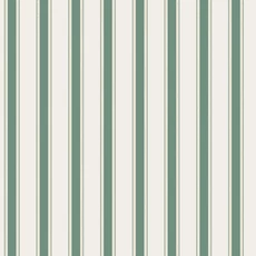 Kép 1/3 - Sandberg Klasszikus csíkos zöld vlies tapéta Gustav Green 53 cm X 10 m