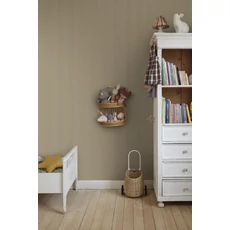 Kép 2/3 - Sandberg Keskeny csíkos klasszikus sárga vlies tapéta Linn Honey 53 cm X 10 m