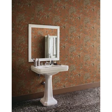 Kép 2/3 - Sandberg Egzotikus dzsungel mintás terrakotta vlies tapéta Moa Terracotta 53 cm X 10 m