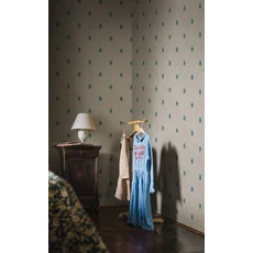 Kép 2/3 - Sandberg Szkarabeusz mintás kék vlies tapéta Audrey Blue 53 cm X 10 m