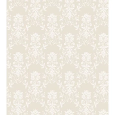 Kép 1/3 - Sandberg Klasszikus rózsacsokros bézs vlies tapéta Alva Beige 53 cm X 10 m