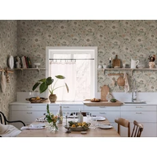 Kép 4/4 - Sandberg Napraforgó mintás klasszikus bézs vlies tapéta Solveig Clay 53 cm X 10 m