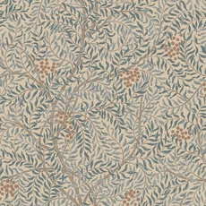 Kép 1/3 - Sandberg Berkenye mintás skandináv kék vlies tapéta Simon Misty Blue 53 cm X 10 m