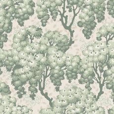 Kép 1/3 - Sandberg Százszorszép mintás modern zöld vlies tapéta Ragnvi Green 53 cm X 10 m