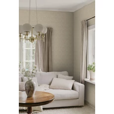 Kép 3/3 - Sandberg Klasszikus virágmintás bézs vlies tapéta Emil Beige 53 cm X 10 m