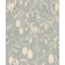 Kép 1/3 - Sandberg Makimajmos modern világoskék vlies tapéta Elliot Light Blue 53 cm X 10 m