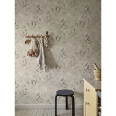 Kép 3/3 - Sandberg Makimajmos modern bézs vlies tapéta Elliot Sandstone 53 cm X 10 m