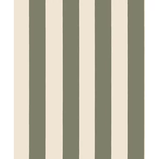 Kép 1/3 - Sandberg Elegáns csíkos zöld vlies tapéta Sam Forest Green 53 cm X 10 m