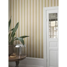 Kép 3/3 - Sandberg Elegáns csíkos sárga vlies tapéta Sam Honey 53 cm X 10 m