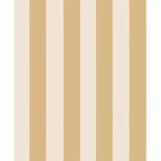 Kép 1/3 - Sandberg Elegáns csíkos sárga vlies tapéta Sam Honey 53 cm X 10 m