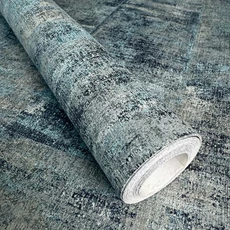 Kép 4/6 - Sketchtwenty3 Geometriai mintás rusztikus kék vlies tapéta Alcazar Night Sky 53 cm X 10 m