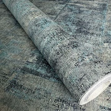 Kép 5/6 - Sketchtwenty3 Geometriai mintás rusztikus kék vlies tapéta Alcazar Night Sky 53 cm X 10 m