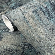 Kép 6/6 - Sketchtwenty3 Geometriai mintás rusztikus kék vlies tapéta Alcazar Night Sky 53 cm X 10 m