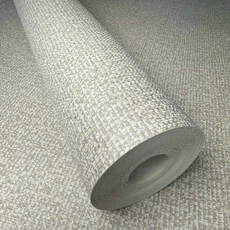 Kép 3/5 - Sketchtwenty3 Vászon hatású szürke vlies tapéta Cadiz Silver 53 cm X 10 m