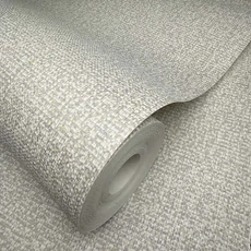 Kép 5/5 - Sketchtwenty3 Vászon hatású szürke vlies tapéta Cadiz Silver 53 cm X 10 m