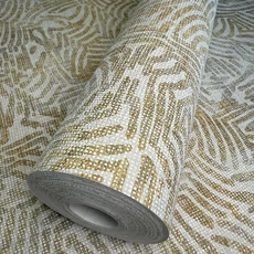 Kép 3/7 - Sketchtwenty3 Modern vonalrajzos sárga vlies tapéta Cordoba Spice 53 cm X 10 m