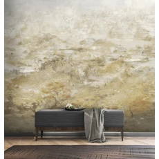 Kép 2/4 - Sketchtwenty3 Hegyeket ábrázoló sárga vlies poszter tapéta Brunate Morning Sunrise 300 cm X 2,7 m