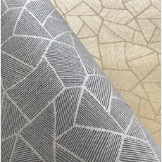 Kép 2/2 - Sketchtwenty3 Geometriai mintás sötétszürke vlies tapéta Terrazzo Platinum Slate 53 cm X 10 m