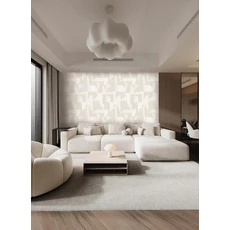 Kép 2/2 - Sketchtwenty3 Absztrakt mintás modern bézs vlies tapéta Chillon Chalk 53 cm X 10 m