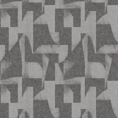 Kép 1/2 - Sketchtwenty3 Absztrakt mintás modern sötétszürke vlies tapéta Chillon Liquorice 53 cm X 10 m