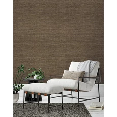 Kép 2/2 - Sketchtwenty3 Szövet hatású barna vlies tapéta Tessera Cinder 53 cm X 10 m