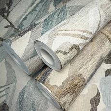 Kép 3/4 - Sketchtwenty3 Mediterrán fákat ábrázoló barna vlies tapéta Mount Etna Sanstone 53 cm X 10 m