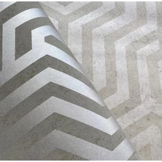 Kép 3/3 - Sketchtwenty3 Modern fényes márvány hatású szürke vlies tapéta Riviera Mink 53 cm X 10 m