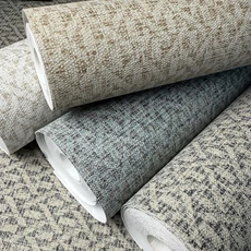 Kép 8/11 - Sketchtwenty3 Apró geometriai mintás kék vlies tapéta Roma Peacock 53 cm X 10 m