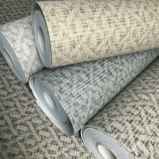 Kép 10/11 - Sketchtwenty3 Apró geometriai mintás kék vlies tapéta Roma Peacock 53 cm X 10 m