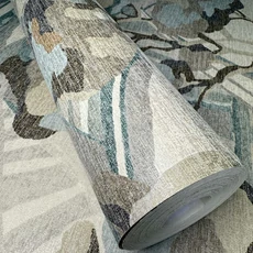 Kép 4/10 - Sketchtwenty3 Mediterrán fákat ábrázoló kék-bézs vlies tapéta Mount Etna Sky 53 cm X 10 m