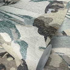 Kép 7/10 - Sketchtwenty3 Mediterrán fákat ábrázoló kék-bézs vlies tapéta Mount Etna Sky 53 cm X 10 m