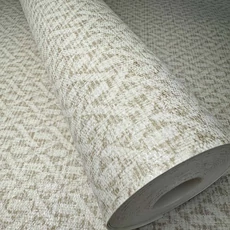 Kép 2/9 - Sketchtwenty3 Apró geometriai mintás bézs vlies tapéta Roma Linen 53 cm X 10 m