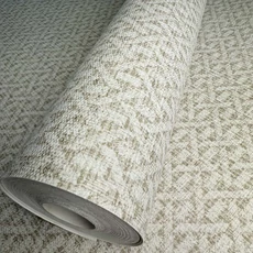 Kép 3/9 - Sketchtwenty3 Apró geometriai mintás bézs vlies tapéta Roma Linen 53 cm X 10 m