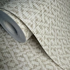 Kép 5/9 - Sketchtwenty3 Apró geometriai mintás bézs vlies tapéta Roma Linen 53 cm X 10 m