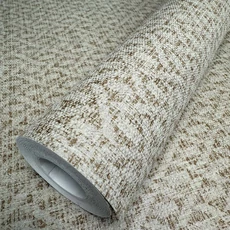 Kép 3/10 - Sketchtwenty3 Apró geometriai mintás barna vlies tapéta Roma Russet 53 cm X 10 m