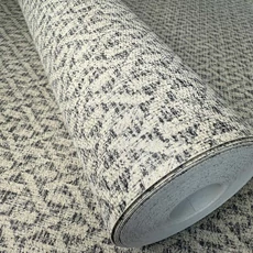 Kép 5/11 - Sketchtwenty3 Apró geometriai mintás bézs-fekete vlies tapéta Roma Tweed 53 cm X 10 m