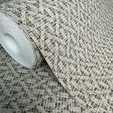 Kép 7/11 - Sketchtwenty3 Apró geometriai mintás bézs-fekete vlies tapéta Roma Tweed 53 cm X 10 m