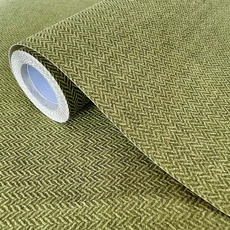 Kép 4/6 - Sketchtwenty3 Apró halszálkás zöld vlies tapéta Ayora Shamrock 53 cm X 10 m