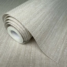 Kép 4/7 - Sketchtwenty3 Szőttes hatású szürkés fehér vlies tapéta Catalina Parchment 53 cm X 10 m