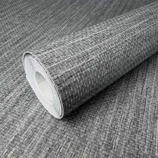 Kép 4/8 - Sketchtwenty3 Szőttes hatású szürke vlies tapéta Catalina Slate 53 cm X 10 m