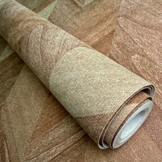 Kép 2/8 - Sketchtwenty3 Halszálka mintás faerezetes barna vlies tapéta Chelva Spice 53 cm X 10 m