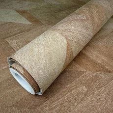 Kép 3/8 - Sketchtwenty3 Halszálka mintás faerezetes barna vlies tapéta Chelva Spice 53 cm X 10 m