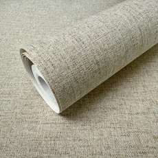 Kép 2/5 - Sketchtwenty3 Klasszikus szövetmintás bézs vlies tapéta Serra Almond 53 cm X 10 m