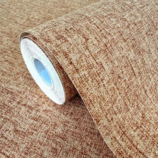 Kép 2/5 - Sketchtwenty3 Klasszikus szövetmintás barna vlies tapéta Serra Rust 53 cm X 10 m