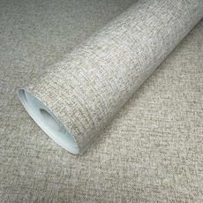 Kép 2/4 - Sketchtwenty3 Klasszikus szövetmintás bézs vlies tapéta Serra Taupe 53 cm X 10 m