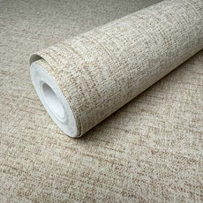 Kép 2/5 - Sketchtwenty3 Klasszikus szövetmintás barna vlies tapéta Serra Toffee 53 cm X 10 m