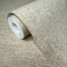 Kép 4/5 - Sketchtwenty3 Klasszikus szövetmintás barna vlies tapéta Serra Toffee 53 cm X 10 m