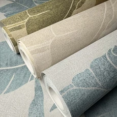 Kép 7/8 - Sketchtwenty3 Egzotikus pálmalevelek kék vlies tapéta Verdant Robins Egg 70 cm X 10 m